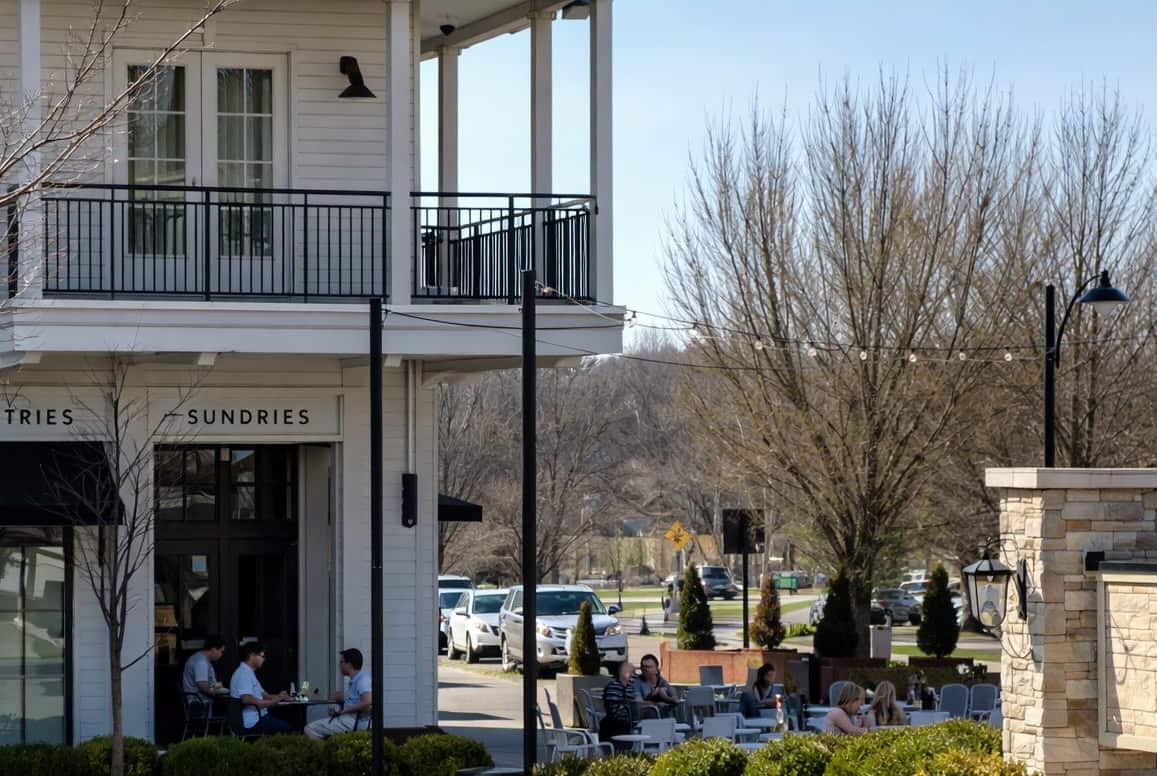Outdoor patio area near The Inn at Meadowbrook Park